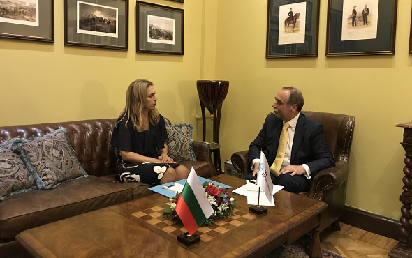 Переговоры с вице-премьером Болгарии