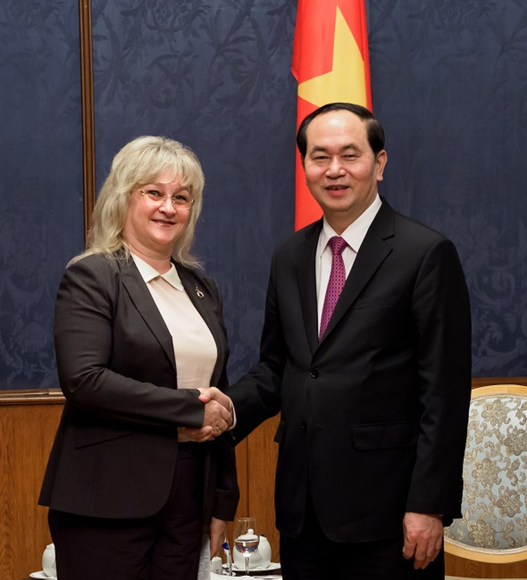 The President of the Socialist Republic of Vietnam Met the IBEC’s Board Chairman