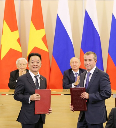 IBEC’s New Age First Signing of Agreement in Attendance of Russian and Vietnamese State Leaders as Part of Official Events